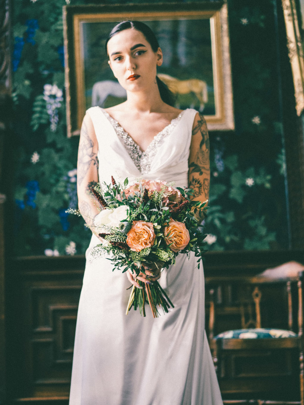 Modern Vintage Wedding Inspiration With Ethical Bridal Gowns