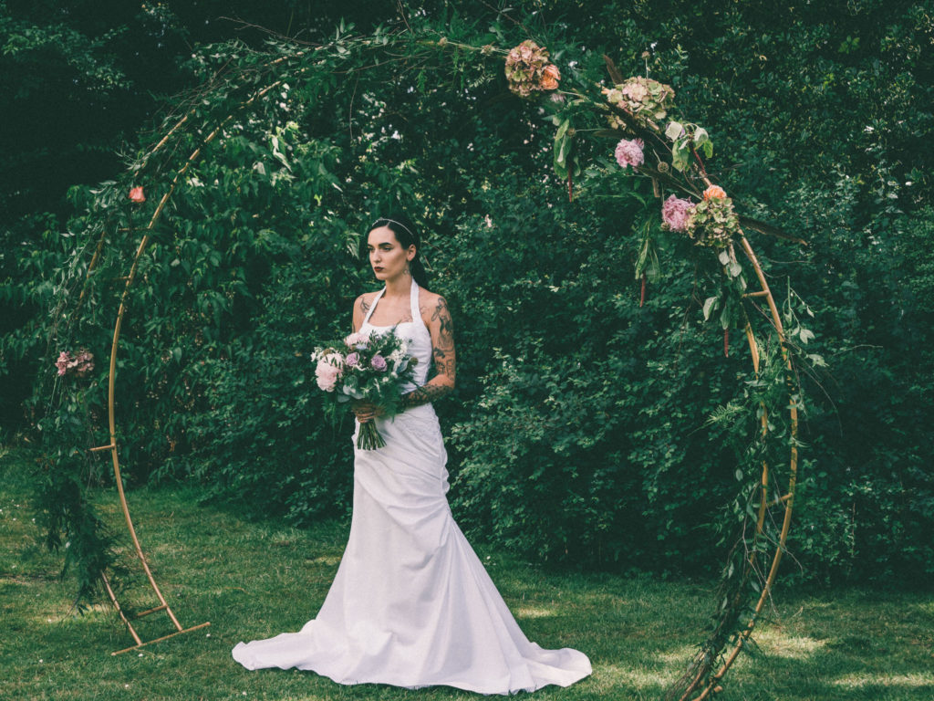 Modern Vintage Wedding Inspiration With Ethical Bridal Gowns