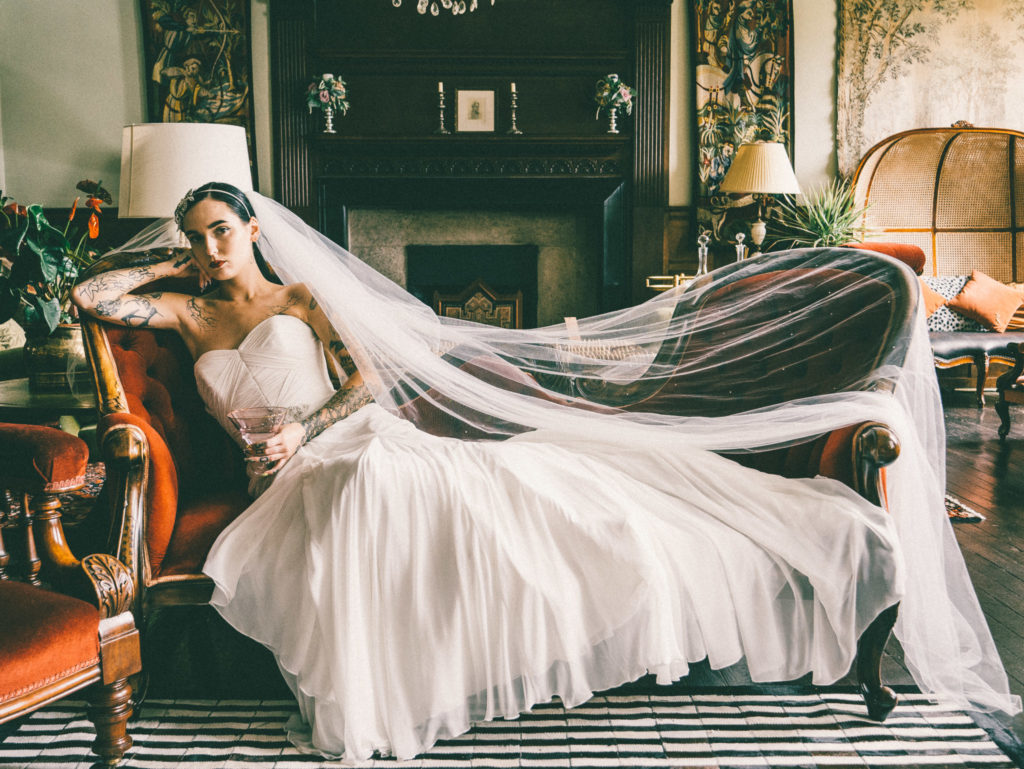 Modern Vintage Wedding Inspiration With Ethical Bridal Gowns