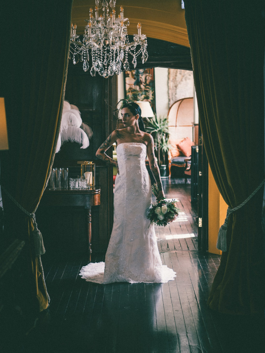 Modern Vintage Wedding Inspiration With Ethical Bridal Gowns