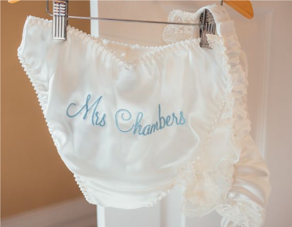 Blue Wedding Lingerie