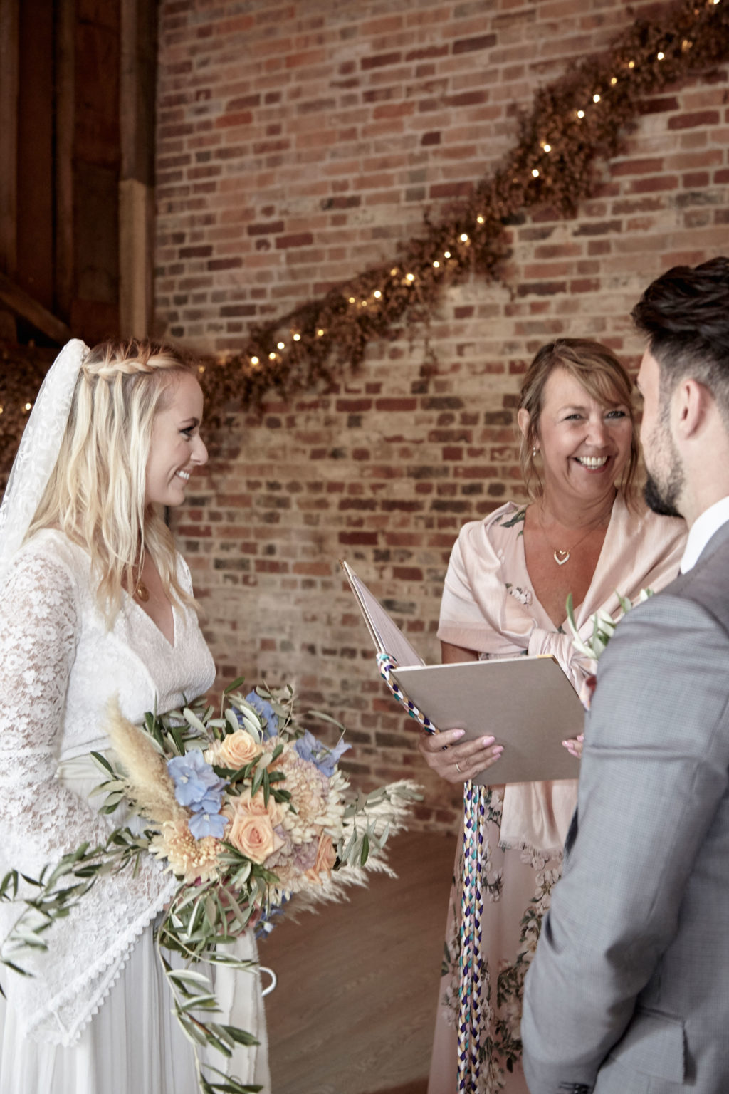 Luxe 1970's Inspired Wedding at Bysshe Court Barn Surrey