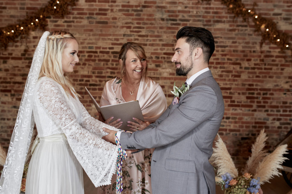 Luxe 1970's Inspired Wedding at Bysshe Court Barn Surrey