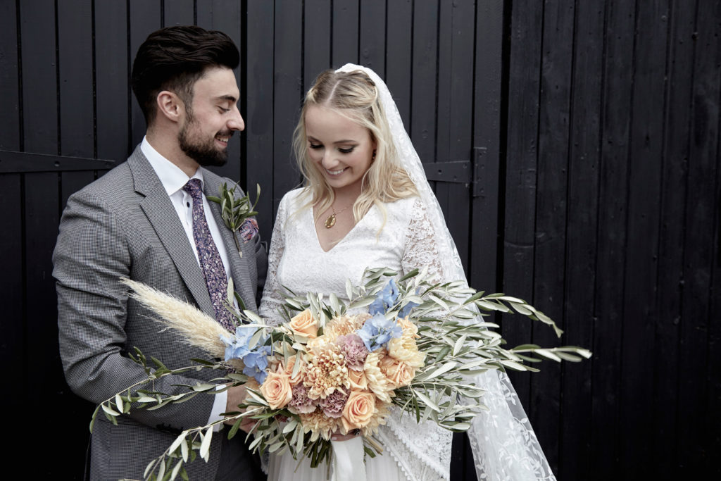 Luxe 1970's Inspired Wedding at Bysshe Court Barn Surrey