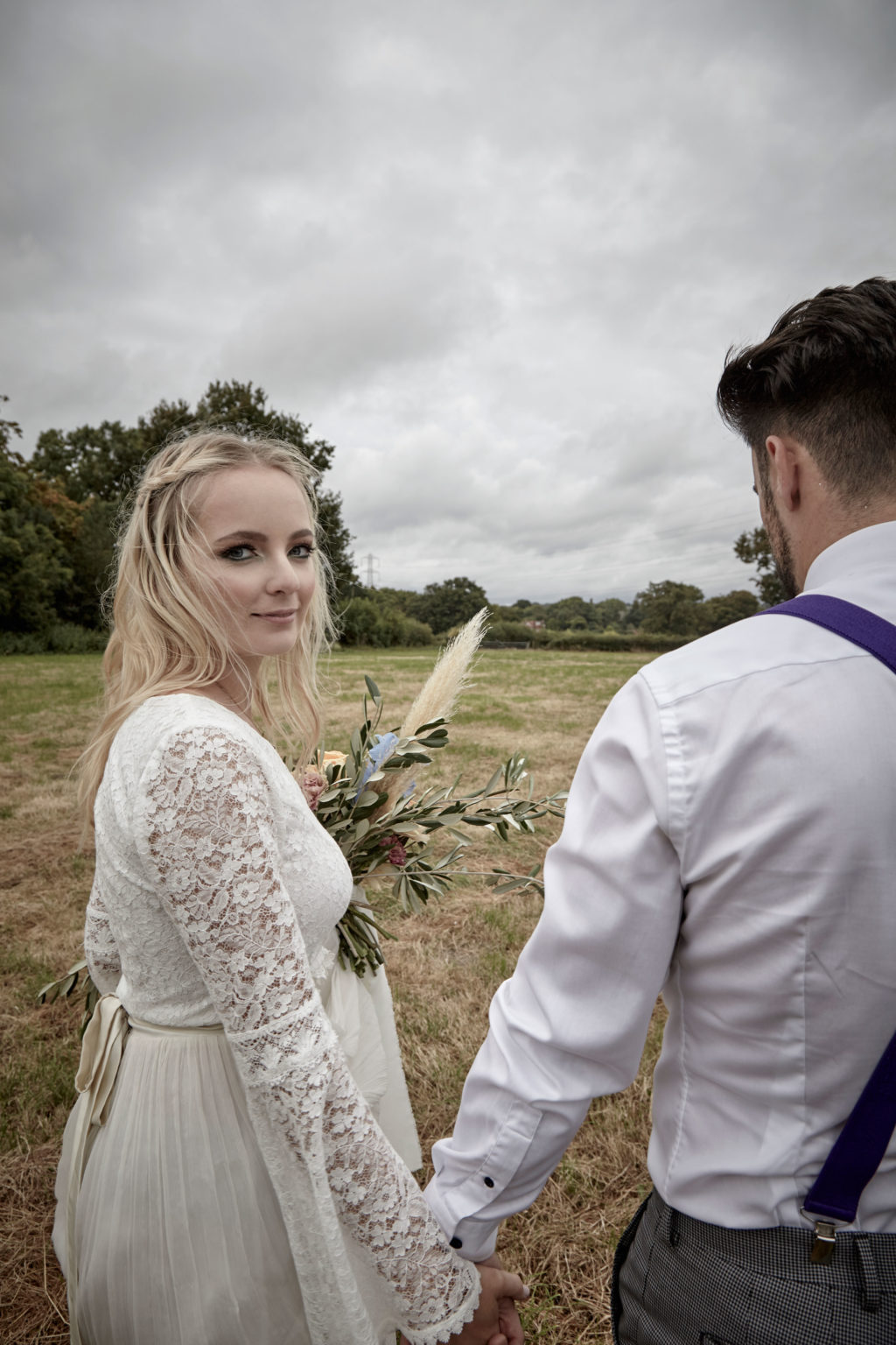 Luxe 1970's Inspired Wedding at Bysshe Court Barn Surrey