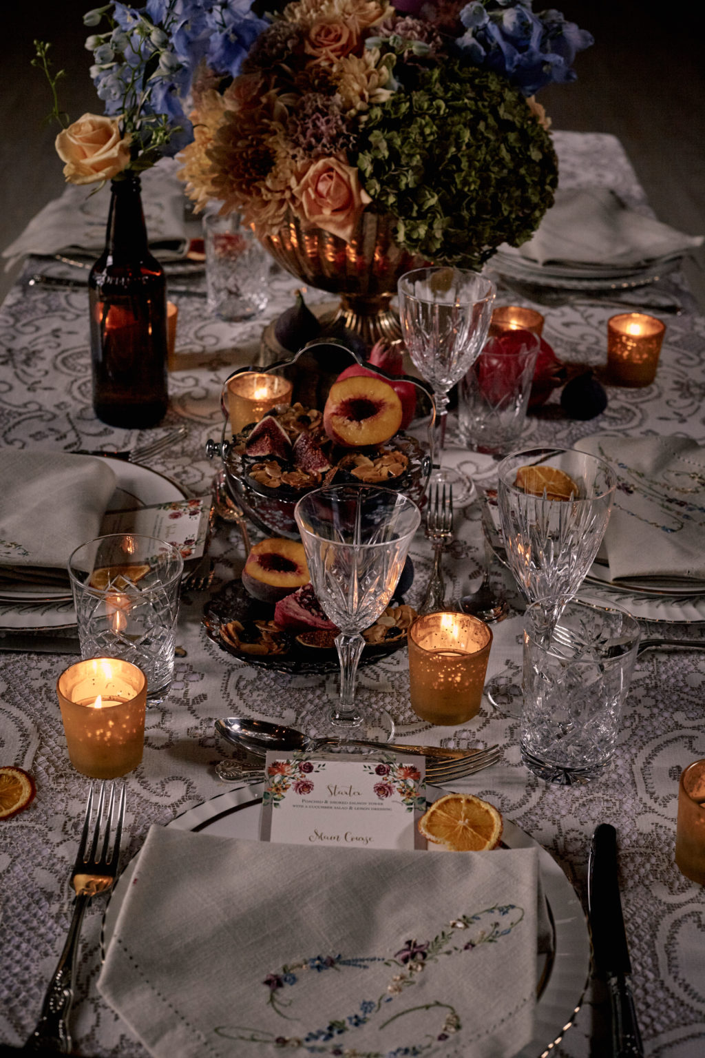Luxe 1970's Inspired Wedding at Bysshe Court Barn Surrey