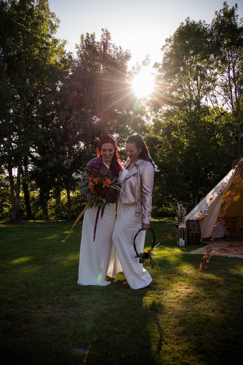 Autumnal Bonfire Wedding at Blacknest Country Club, Essex