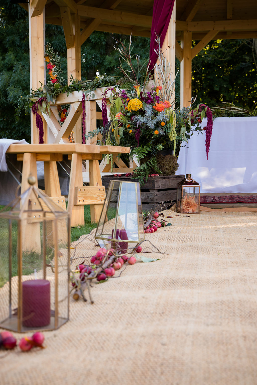 Autumnal Bonfire Wedding at Blacknest Country Club, Essex