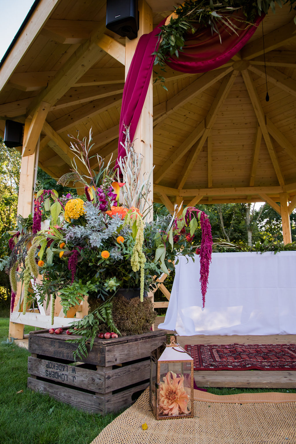 Autumnal Bonfire Wedding at Blacknest Country Club, Essex