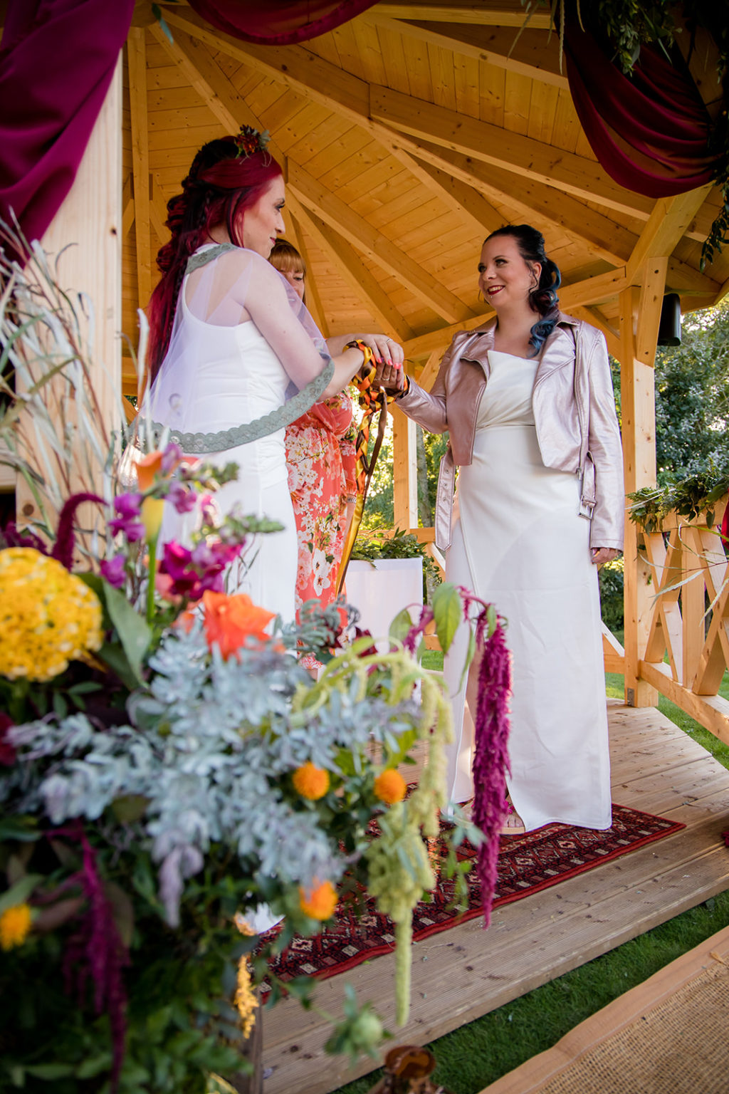 Autumnal Bonfire Wedding at Blacknest Country Club, Essex