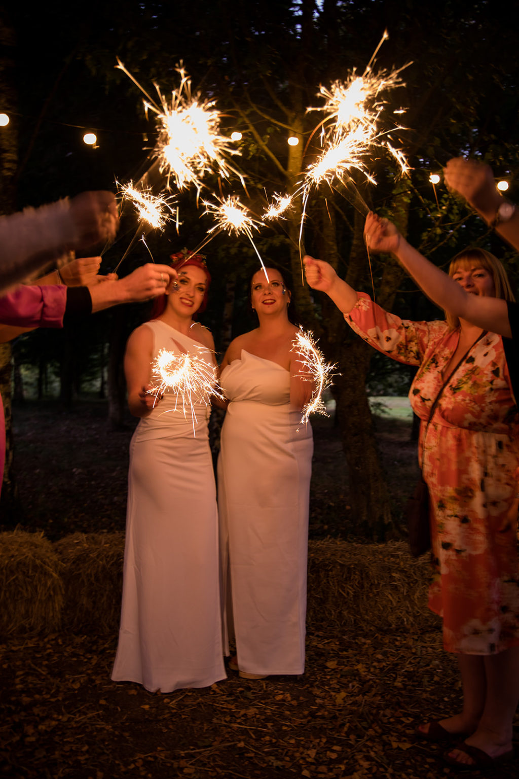 Autumnal Bonfire Wedding at Blacknest Country Club, Essex