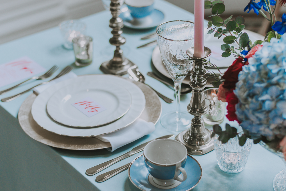 Chintzy Vintage Wedding Inspiration with William Morris Alternative Style