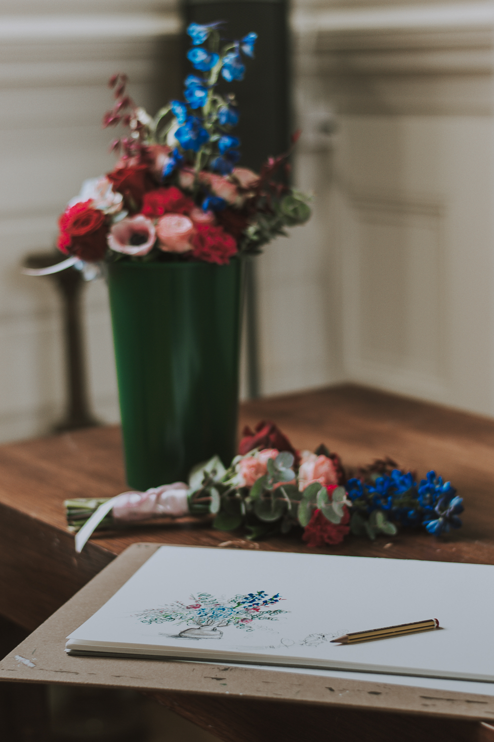 Chintzy Vintage Wedding Inspiration with William Morris Alternative Style 