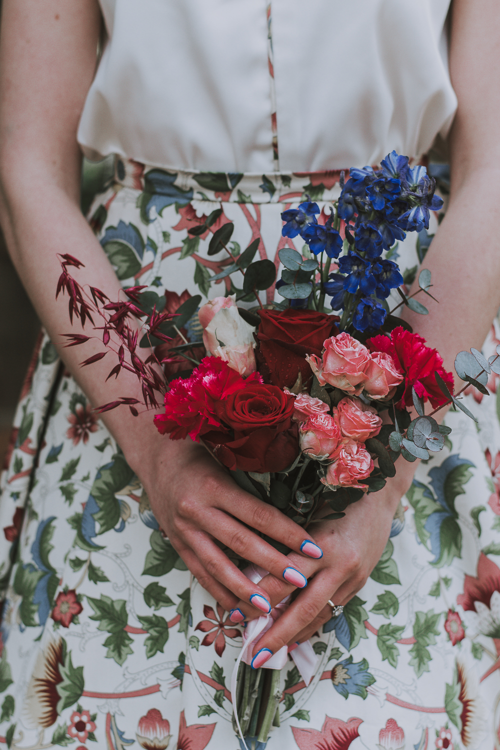 Chintzy Vintage Wedding Inspiration with William Morris Alternative Style 