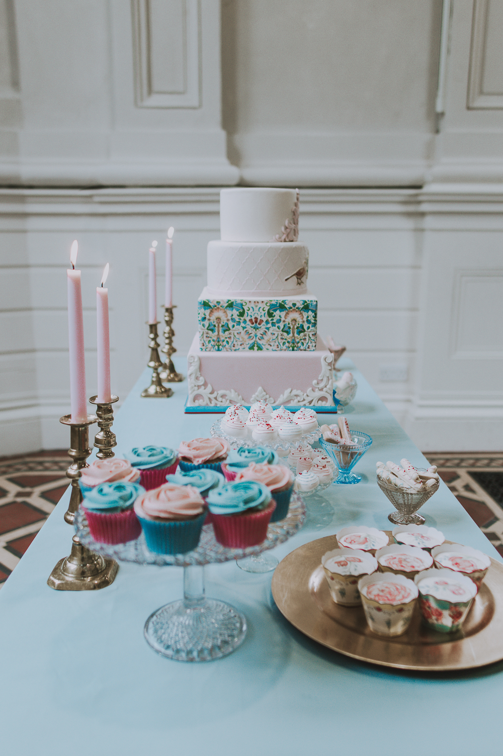 Chintzy Vintage Wedding Inspiration with William Morris Alternative Style 