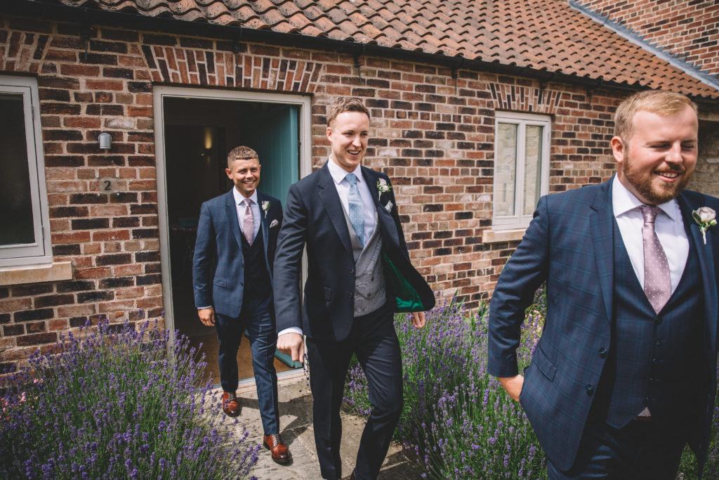 Relaxed Summer Wedding With DIY Touches at The Priory, North Yorkshire