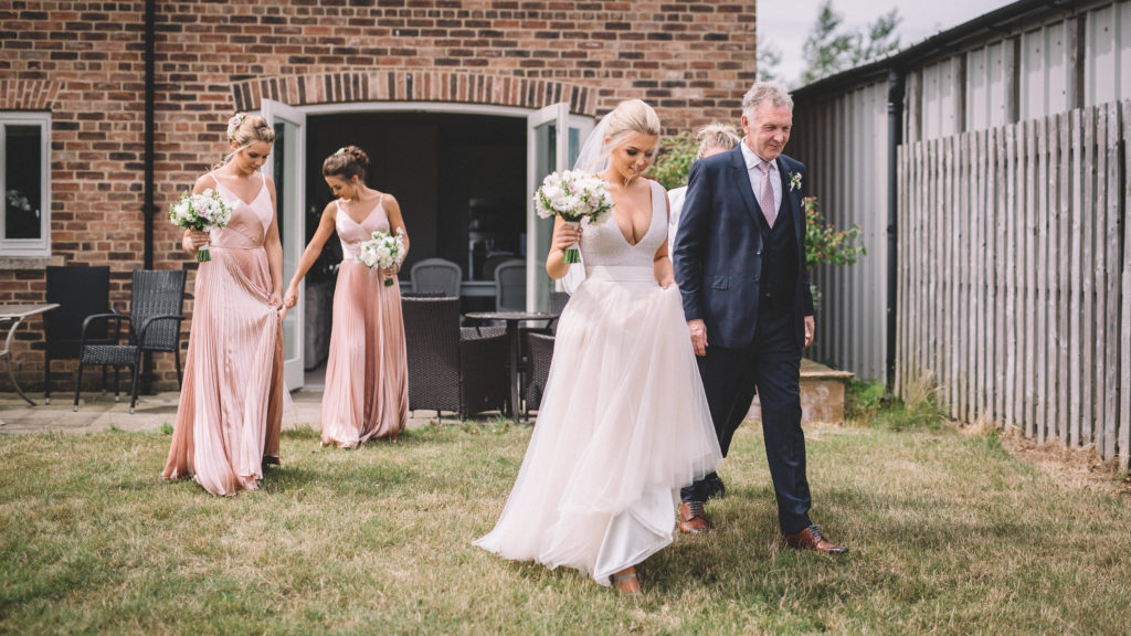 Relaxed Summer Wedding With DIY Touches at The Priory, North Yorkshire