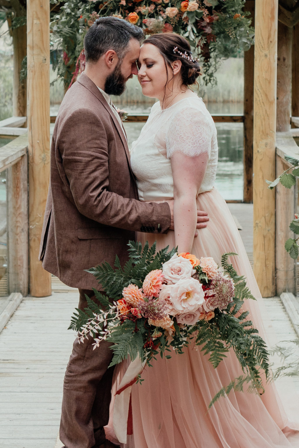 Wild Romantic Wedding Inspiration at The Oaklands, Yorkshire