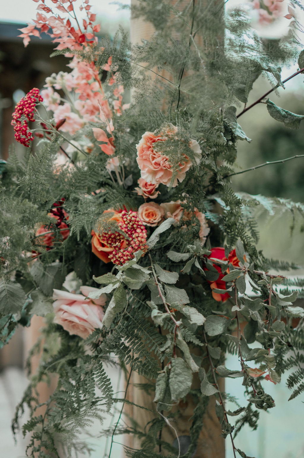 Wild Romantic Wedding Inspiration at The Oaklands, Yorkshire