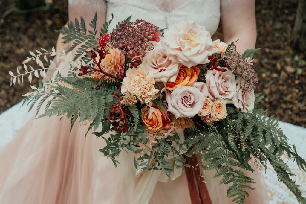 Wild Romantic Wedding Inspiration at The Oaklands, Yorkshire