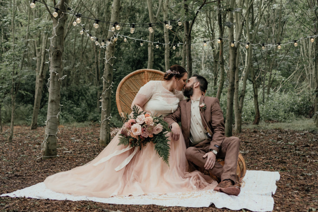 Wild Romantic Wedding Inspiration at The Oaklands, Yorkshire