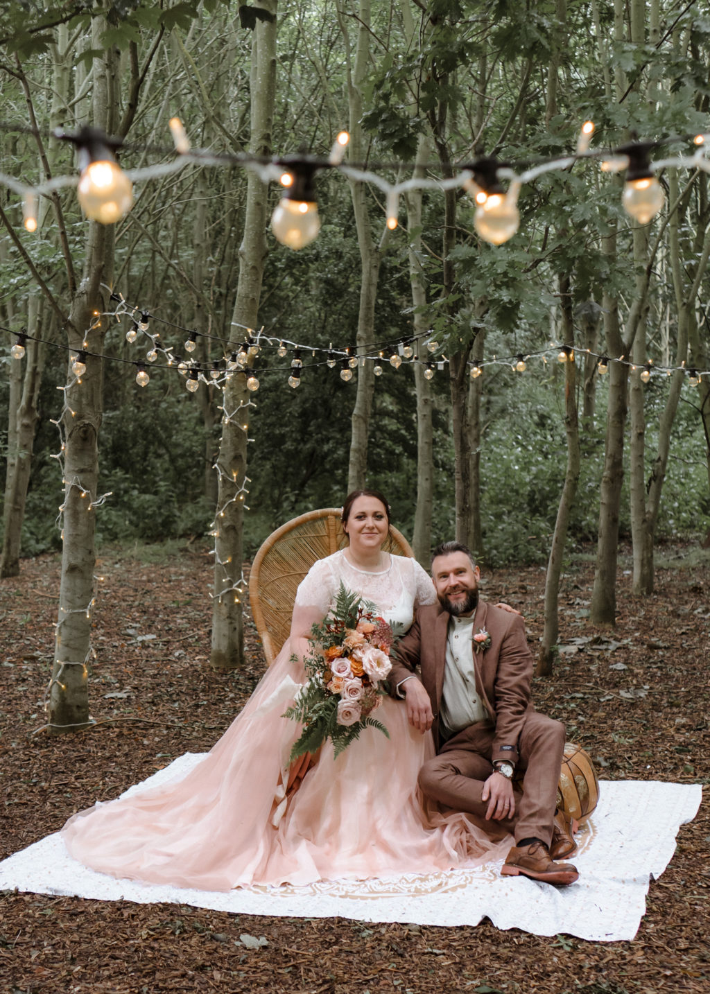 Wild Romantic Wedding Inspiration at The Oaklands, Yorkshire