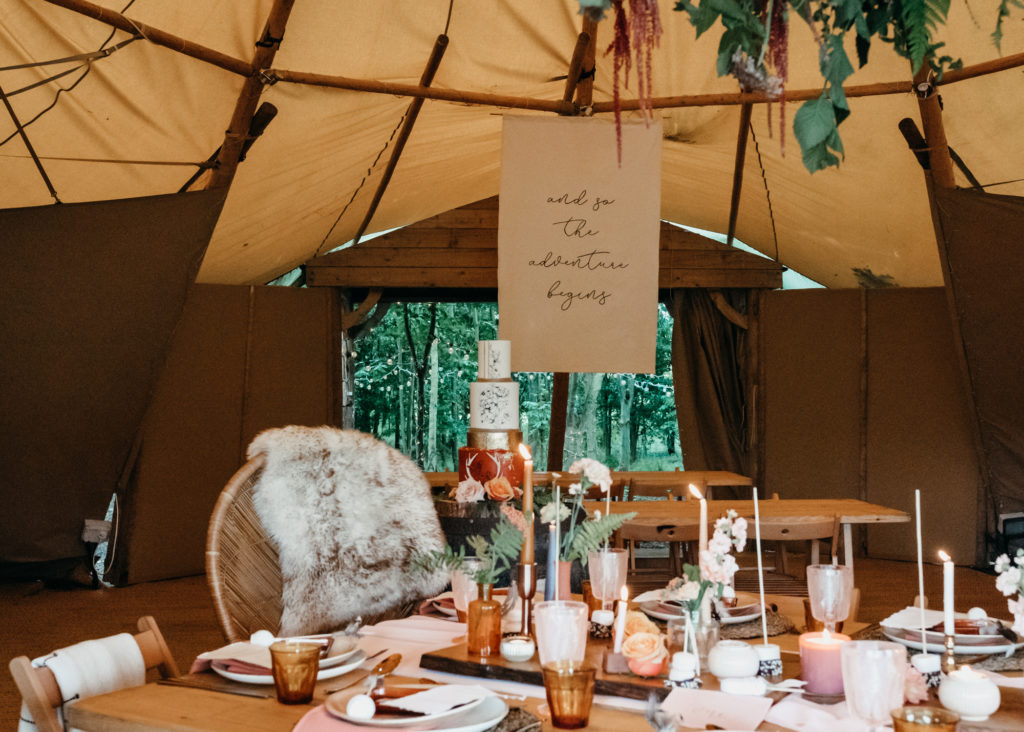 Wild Romantic Wedding Inspiration at The Oaklands, Yorkshire