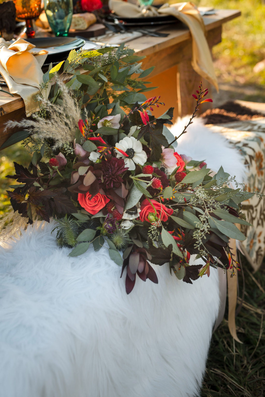 Sunflower Wedding Inspiration at Black Hills South Dakota