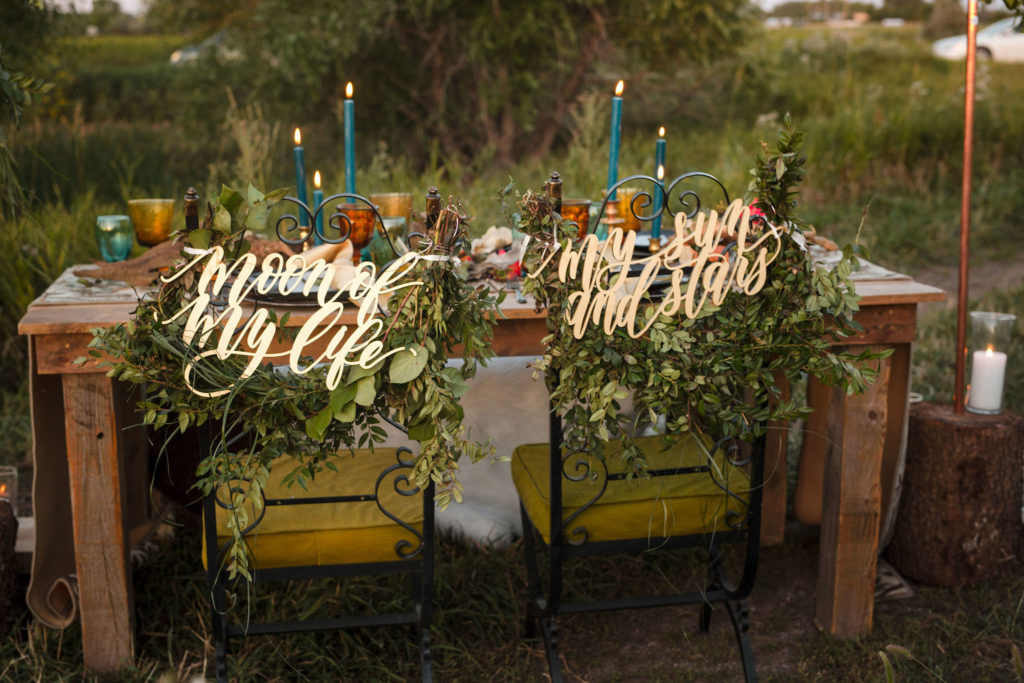 Sunflower Wedding Inspiration at Black Hills South Dakota