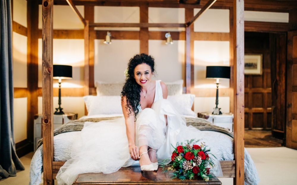 True Christmas Wedding Inspiration at Arreton Manor, Isle of Wight