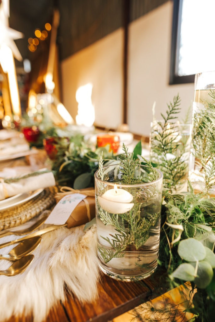 Ideas for styling your Christmas wedding