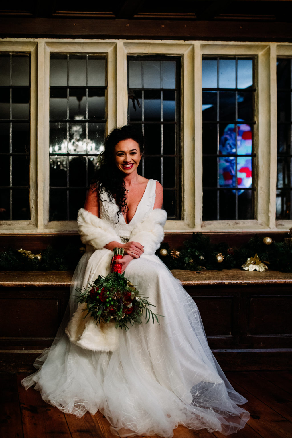 True Christmas Wedding Inspiration at Arreton Manor, Isle of Wight