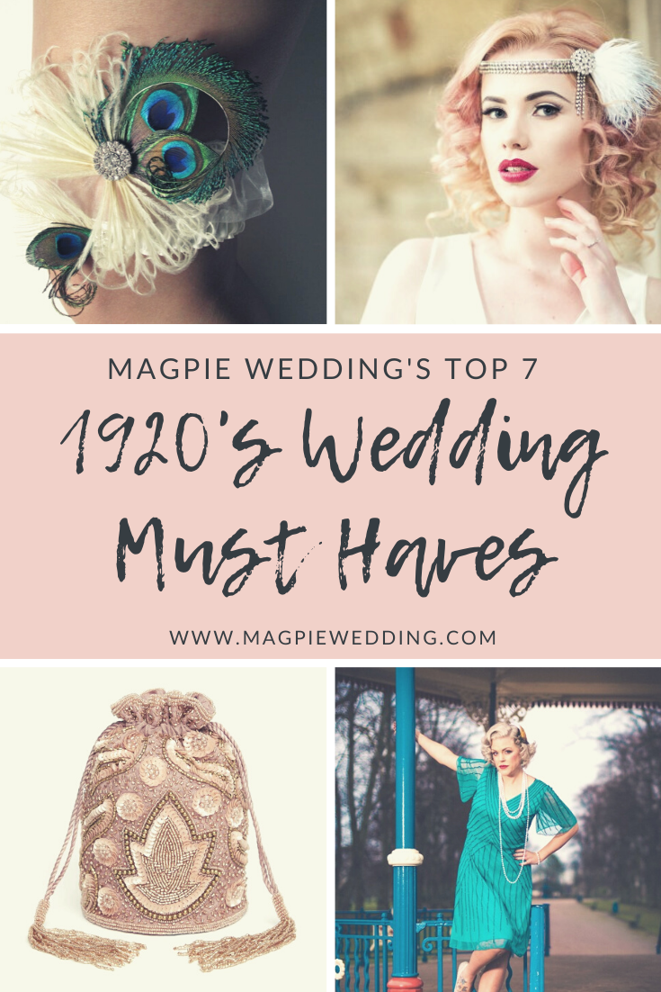 Magpie Wedding’s Top 1920s Vintage Wedding Must Haves