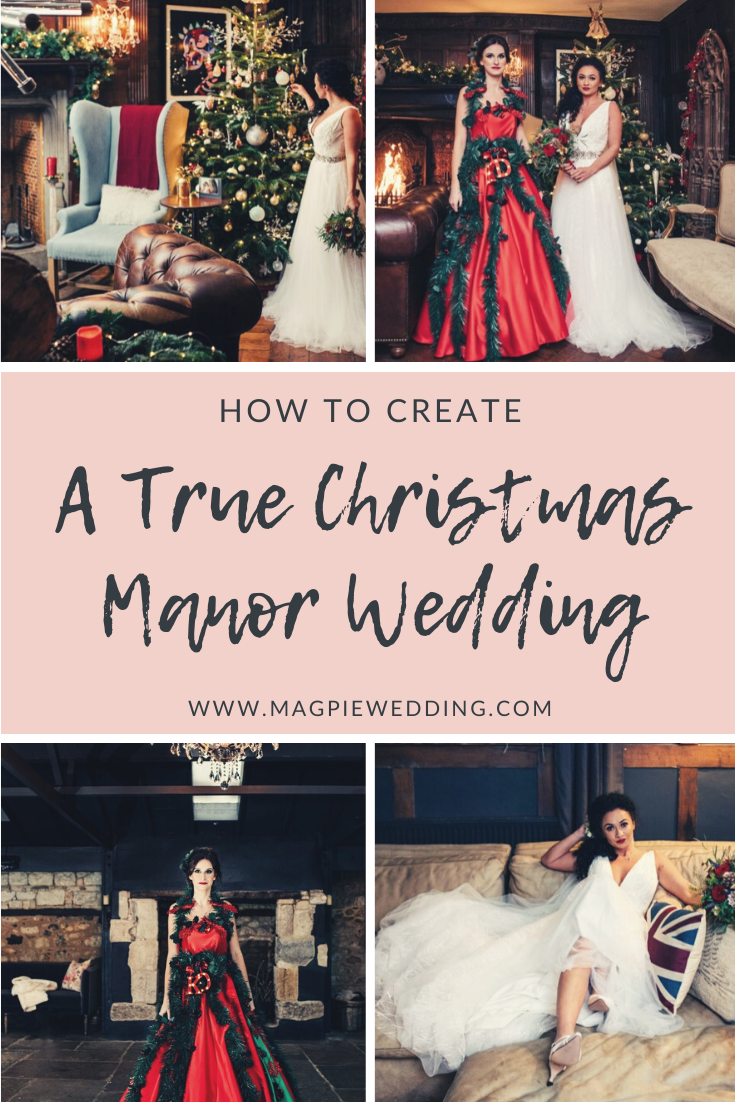 True Christmas Wedding Inspiration at Arreton Manor, Isle of Wight