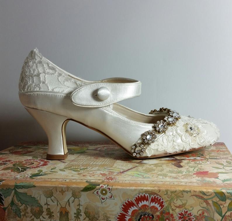 1920s wedding shoes