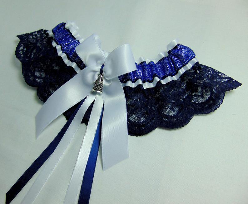 Handmade Dr Who Lace Keepsake Garter