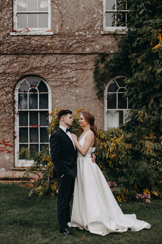 Luxurious Romantic Wedding At Hale Park With Simple Chic Dresses