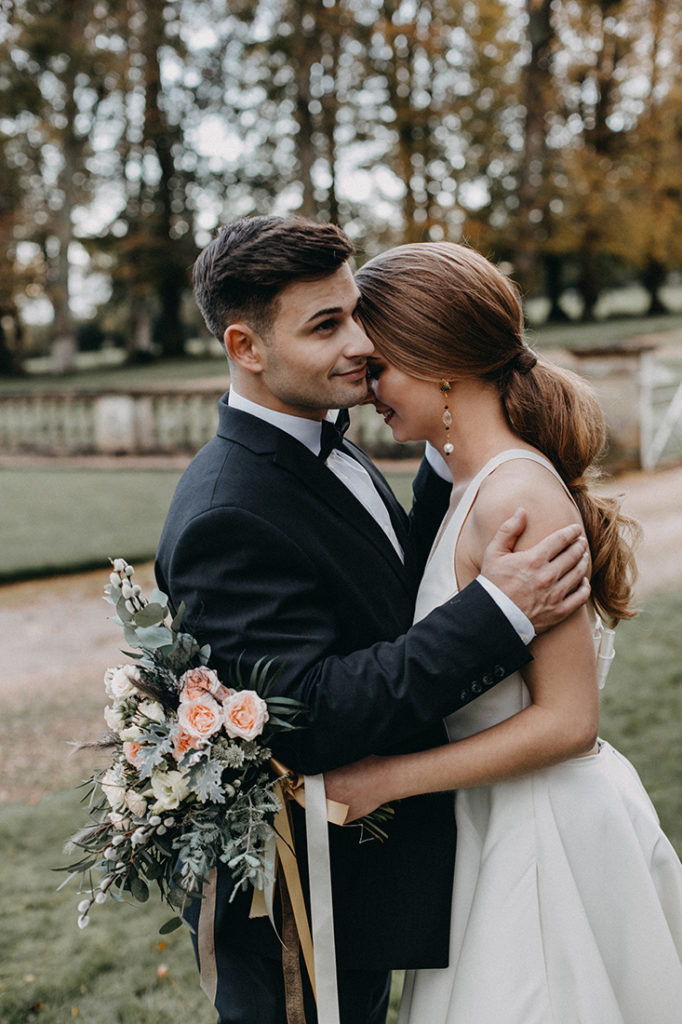 Luxurious Romantic Wedding At Hale Park With Simple Chic Dresses