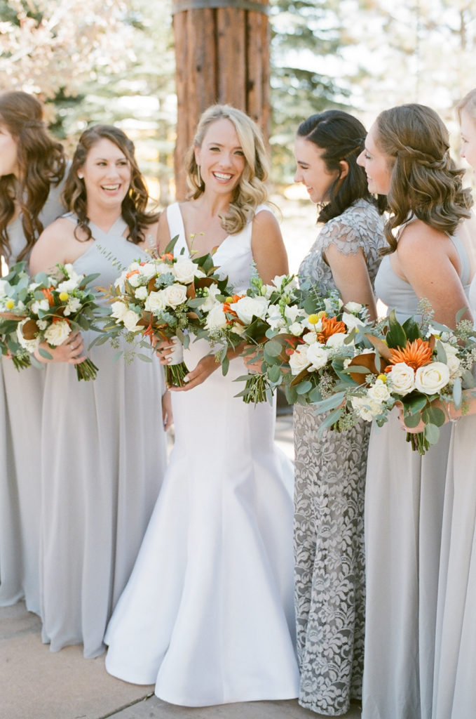 Chic Mountain Ranch Winter Wedding at Albert’s Lodge, Colorado, USA