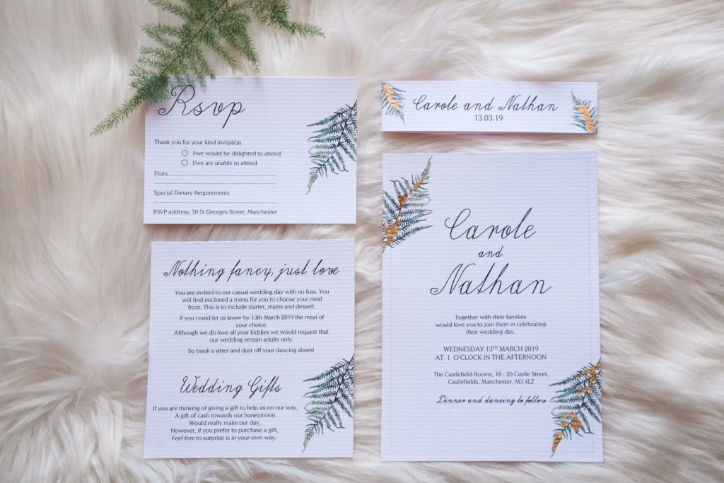 City Chic Wedding At The Castlefield Rooms Manchester