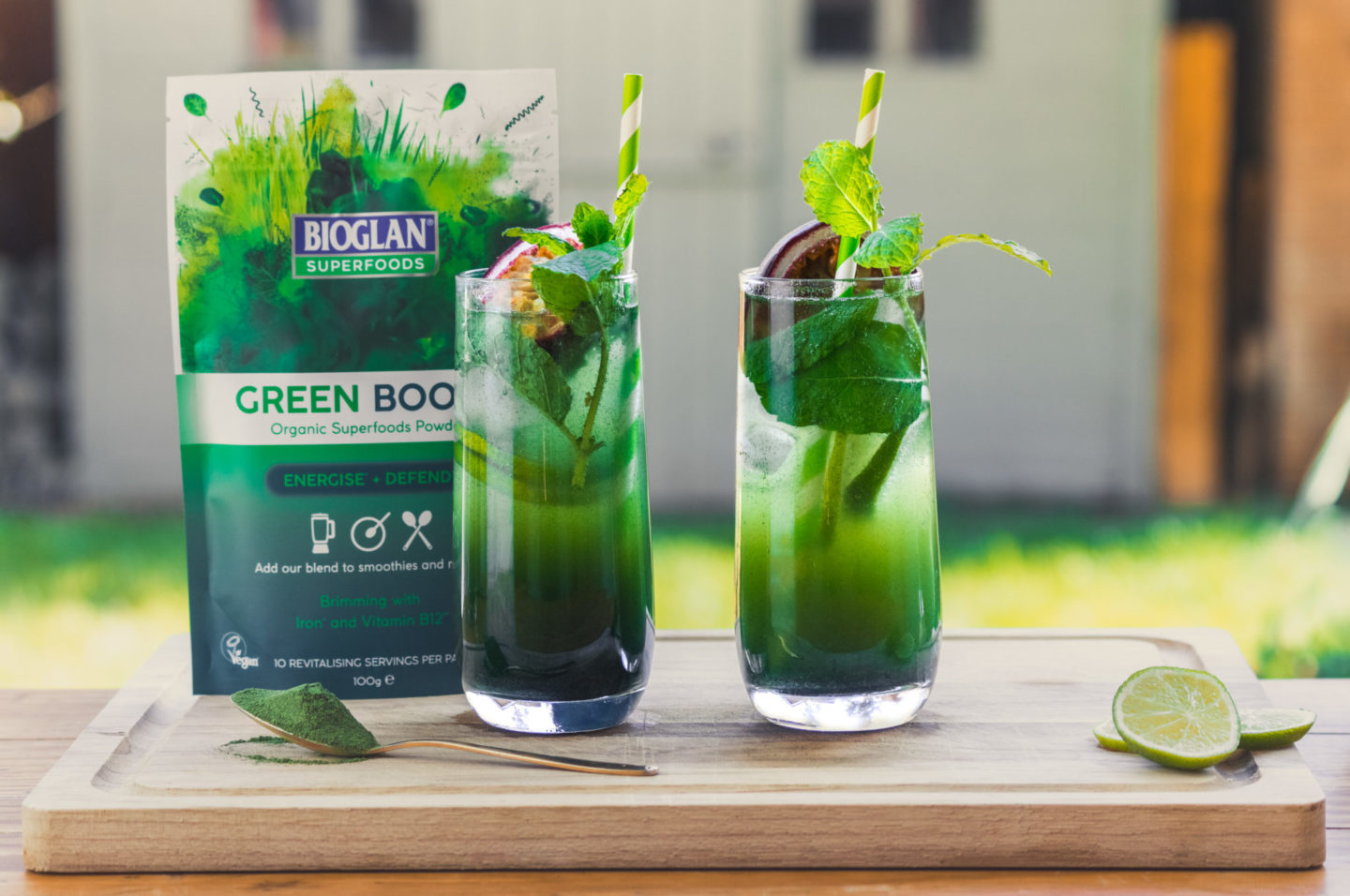 Super Mojito with Green Boost Mocktail