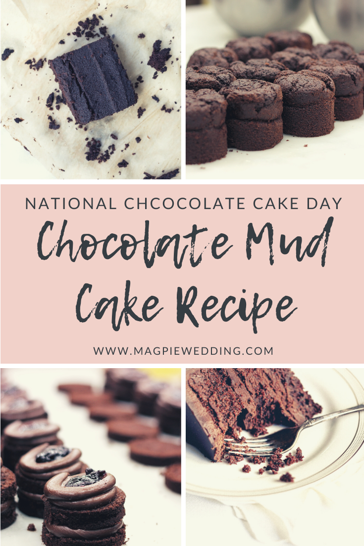 Chocolate Mud Cake Recipe Header for Pinterest