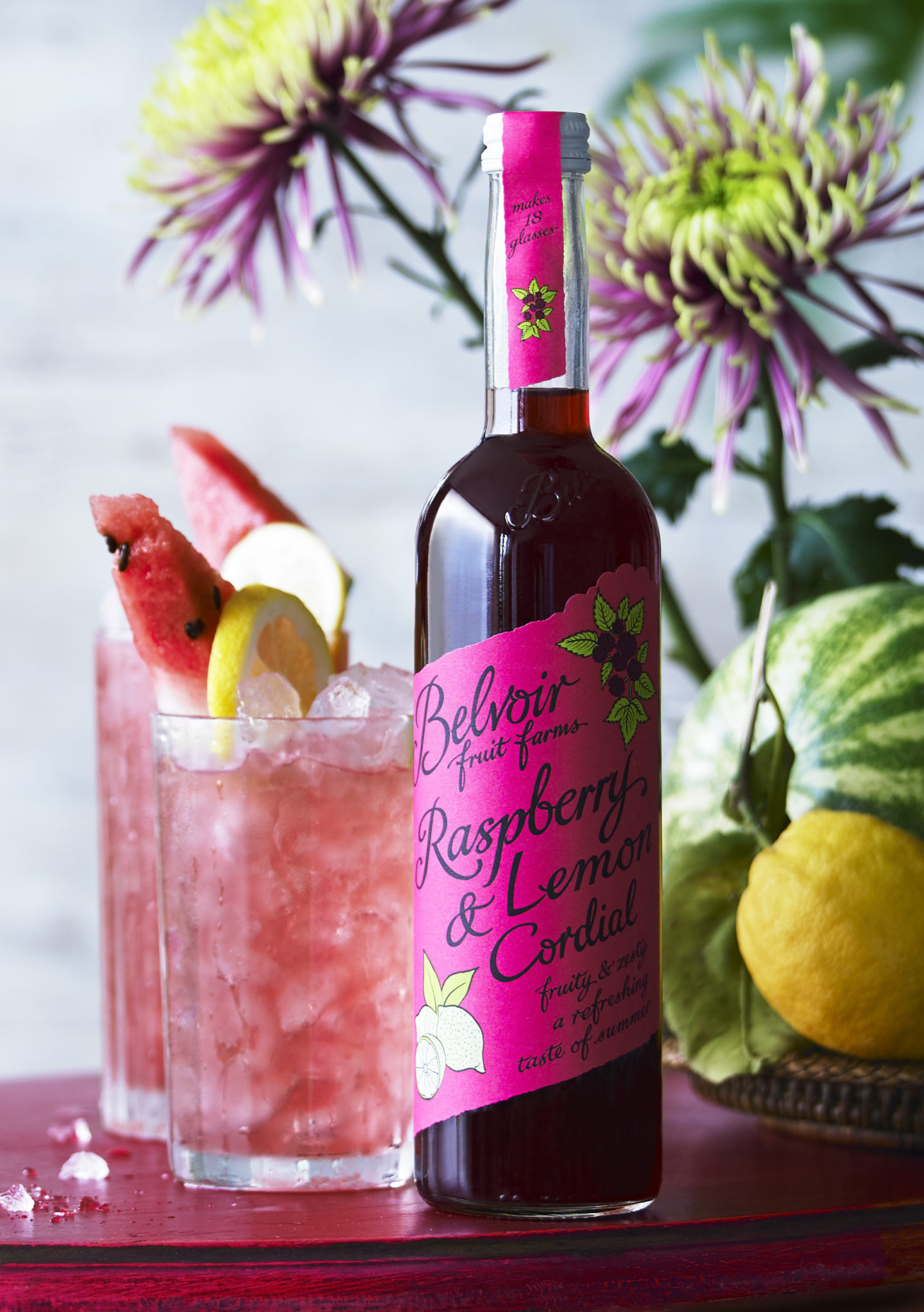 Raspberry Ripple Mocktail