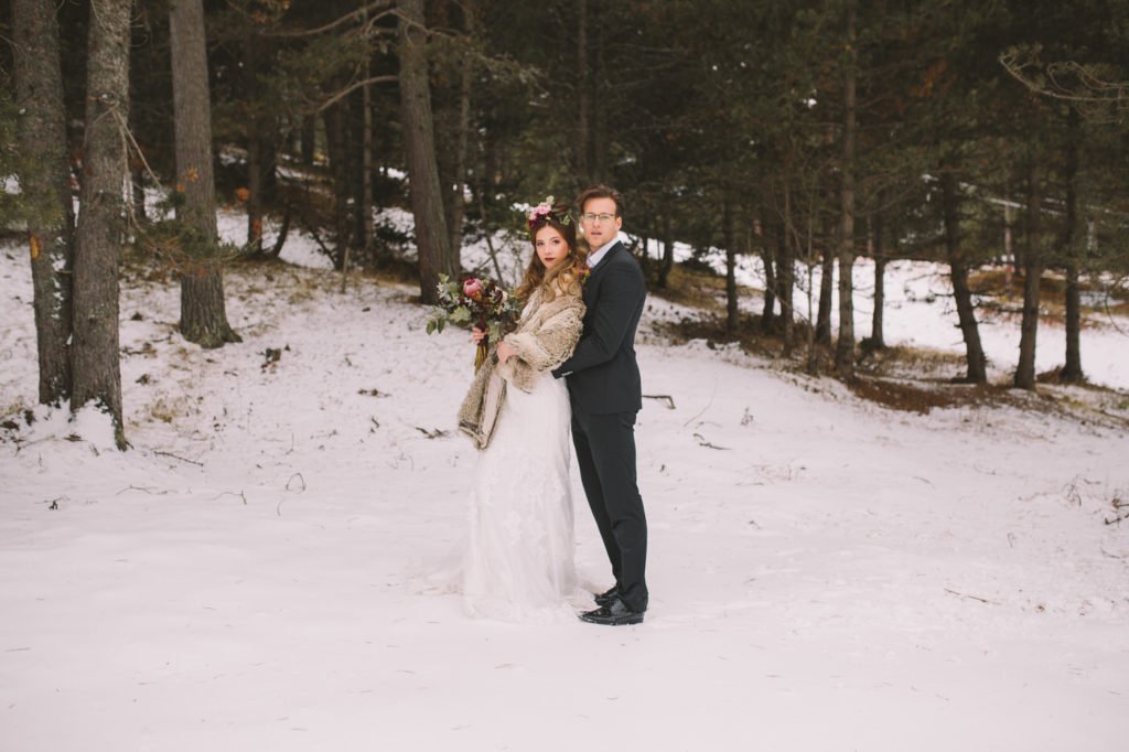 Romantic Winter Wedding Inspiration In The Catalonian Mountains