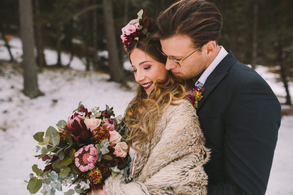 Romantic Winter Wedding Inspiration In The Catalonian Mountains