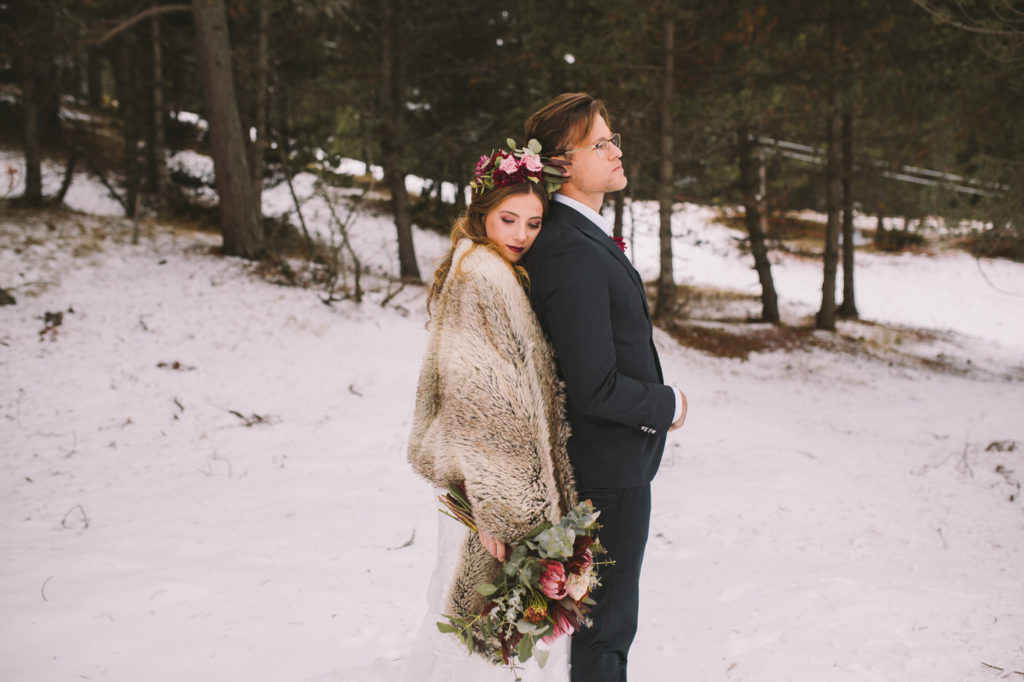 Romantic Winter Wedding Inspiration In The Catalonian Mountains