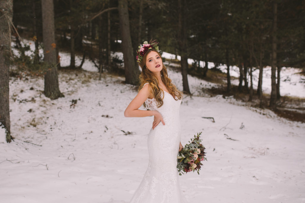 Romantic Winter Wedding Inspiration In The Catalonian Mountains