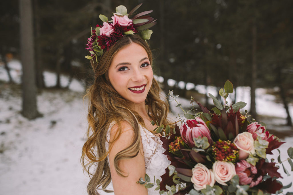 Romantic Winter Wedding Inspiration In The Catalonian Mountains