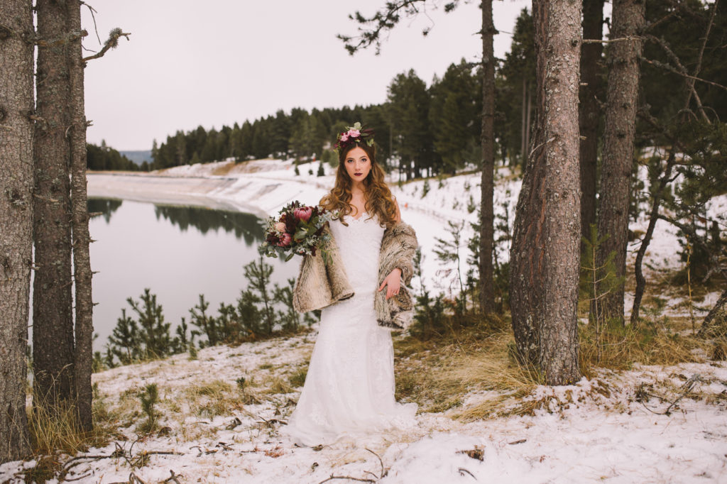 Romantic Winter Wedding Inspiration In The Catalonian Mountains