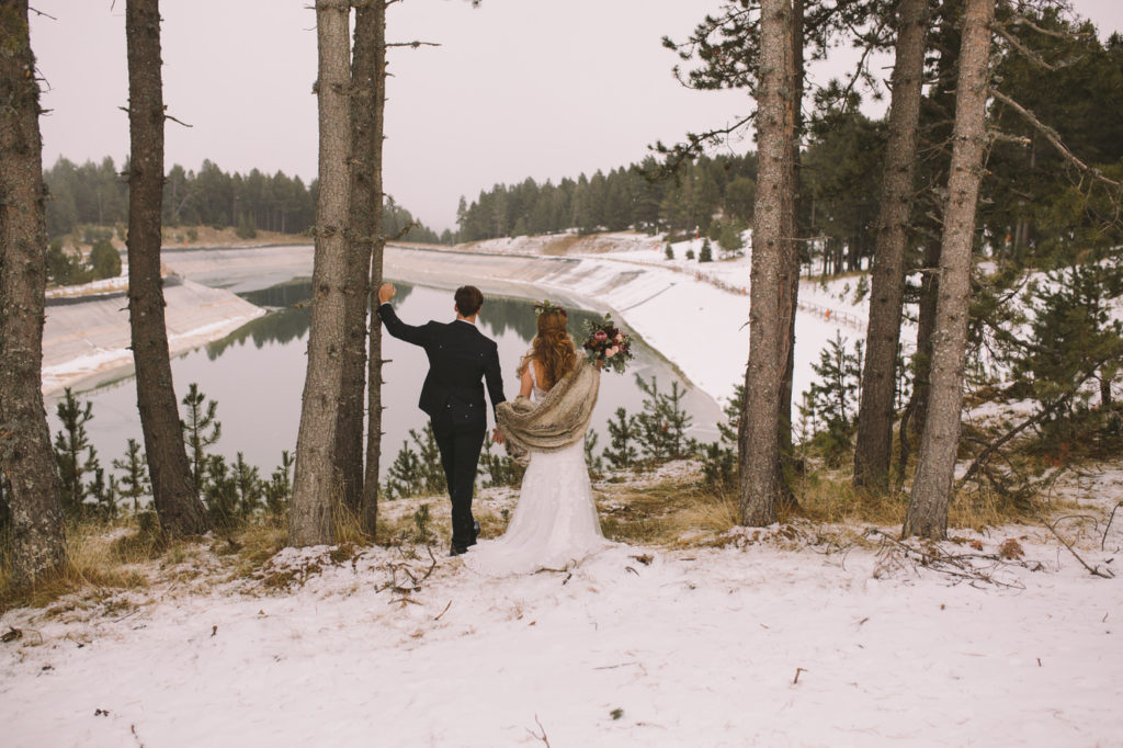 Romantic Winter Wedding Inspiration In The Catalonian Mountains